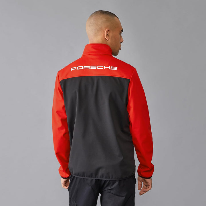 Porsche Motorsport Softshell für Herren – Schwarz M Schwarz, M Schwarz