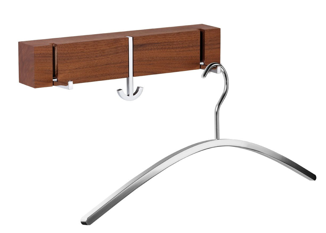 pieperconcept Ancora TRE Wandgarderobe wandhaken nussbaum geölt 8104 Union