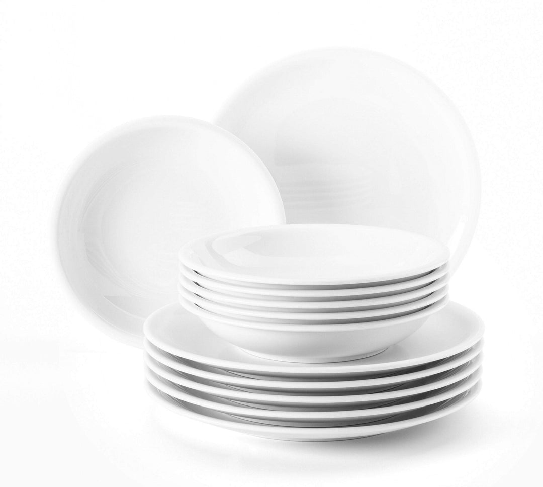 Seltmann Weiden 001.716173 Compact Weiss Tafelservice 12 tlg.