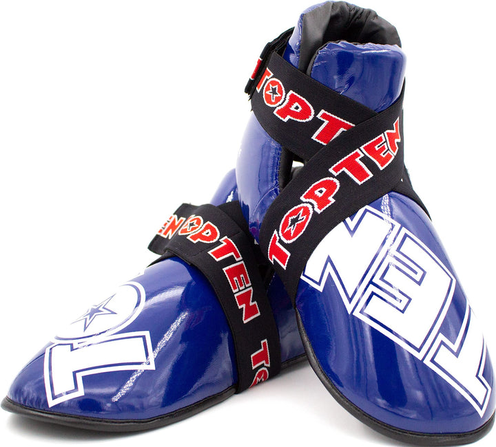 TOP TEN Fussschutz „Superlight“ für den Wettkampf Blau M, Blau M