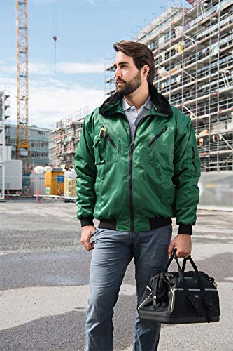 Korntex Pilotenjacke Arbeitsjacke Wasserdicht Winddicht - Blau - M M Blau, M Blau