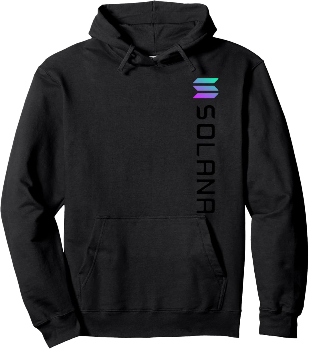 Solana SOL Logo Krypto Blockchain | Solana SOL Pullover Hoodie