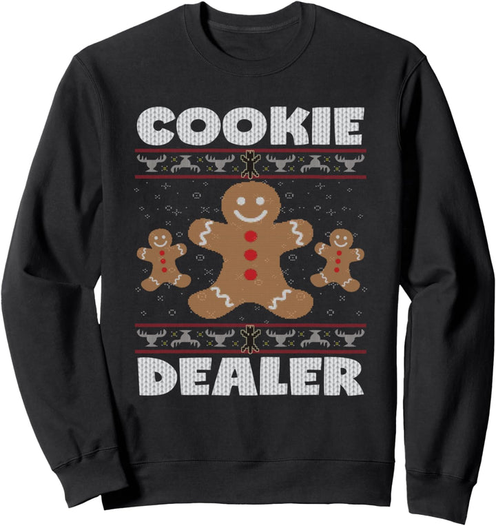 Lustiger Weihnachtsplätzchen-Backgeschenk für die Mutter Sweatshirt