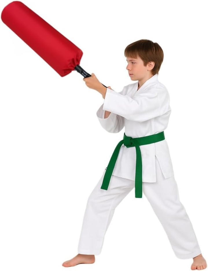 BAY Blocker 65 cm rot Schlagpolster mit Stiel Griff Box Sticks Blockierer Boxen Softstick Schaumstof