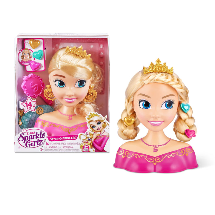 Sparkle Girlz Prinzessin Haarstyling Kopf