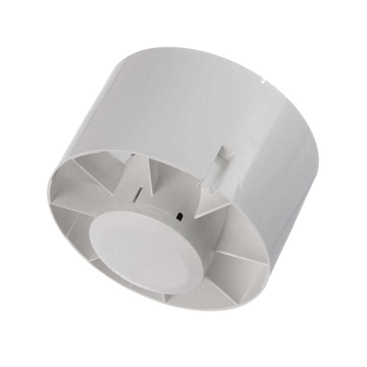 EUROPLAST Ø 125mm Rohrventilator Rohrlüfter Abluft Lüfter Rohr Ventilator Leise