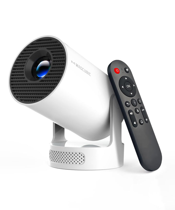 Magcubic Mini Beamer, 4K FHD 1080P Unterstützt Smart Beamer Android 11 Auto Trapezkorrektur Kleiner