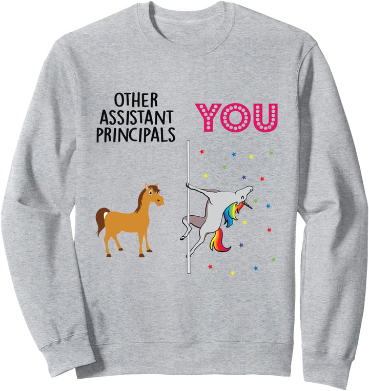 Assistant Principal Funny Unicorn Sweatshirt