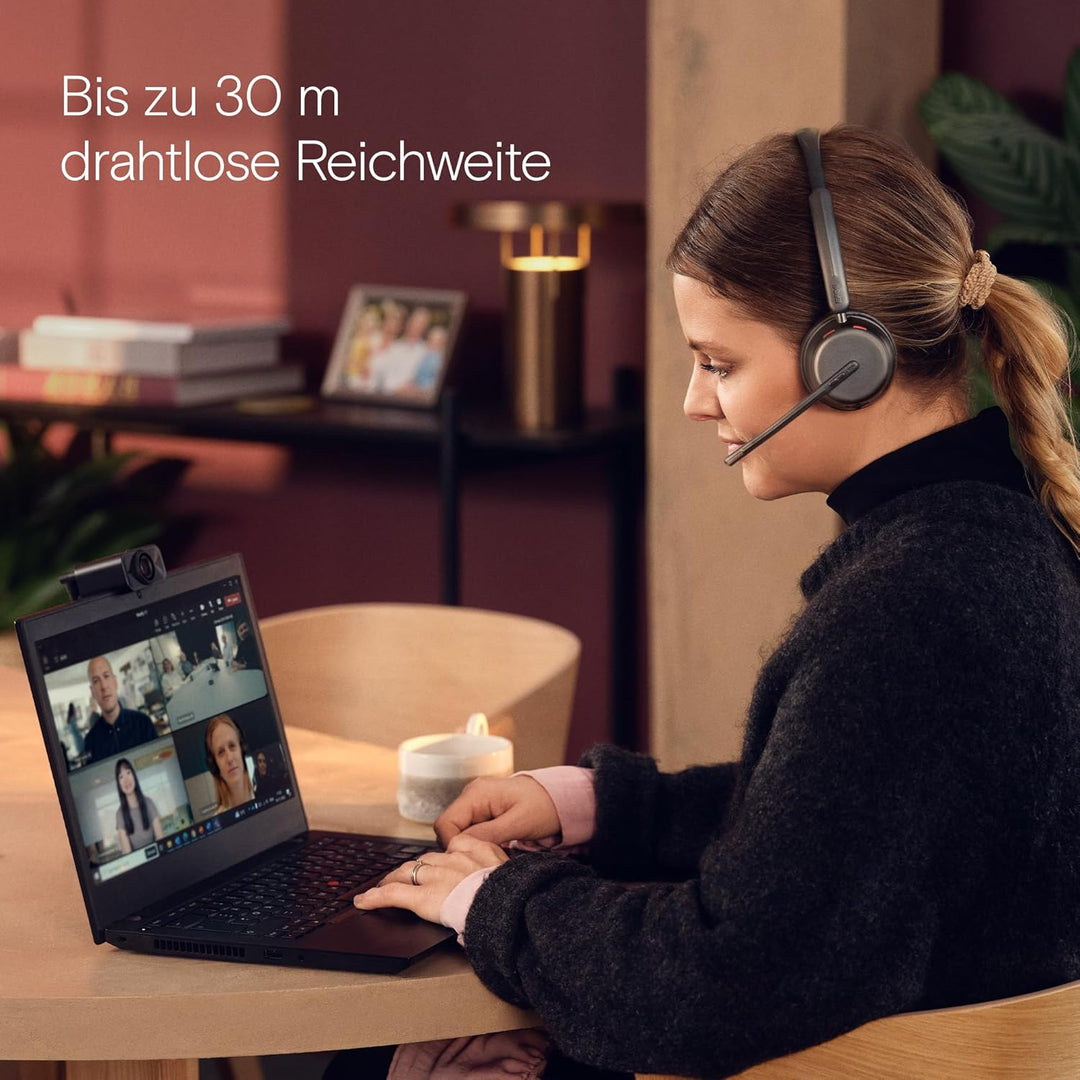 EPOS Impact 1061T ANC Stereo Bluetooth Headset Teams Zertifiziert mit Active Noice Cancelling (ANC)