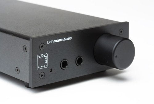 Lehmann Audio Verstärker für Kopfhörer, linear, 16-600 Ohm, 280 x 110 x 44 mm schwarz, schwarz