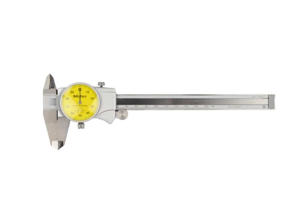 Uhren-Messschieber, 0-150 mm, 0,01 mm, 1 mm/U, metrisch Single, Single