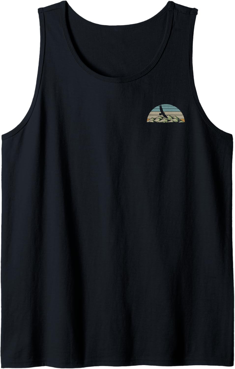 Trendy Outdoor Life Sunset Camp Life Front &amp; Back Tank Top