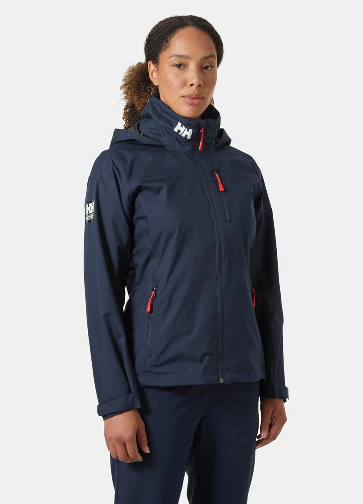 Helly Hansen Damen Crew Hooded Midlayer Jacke XS Marineblau, XS Marineblau