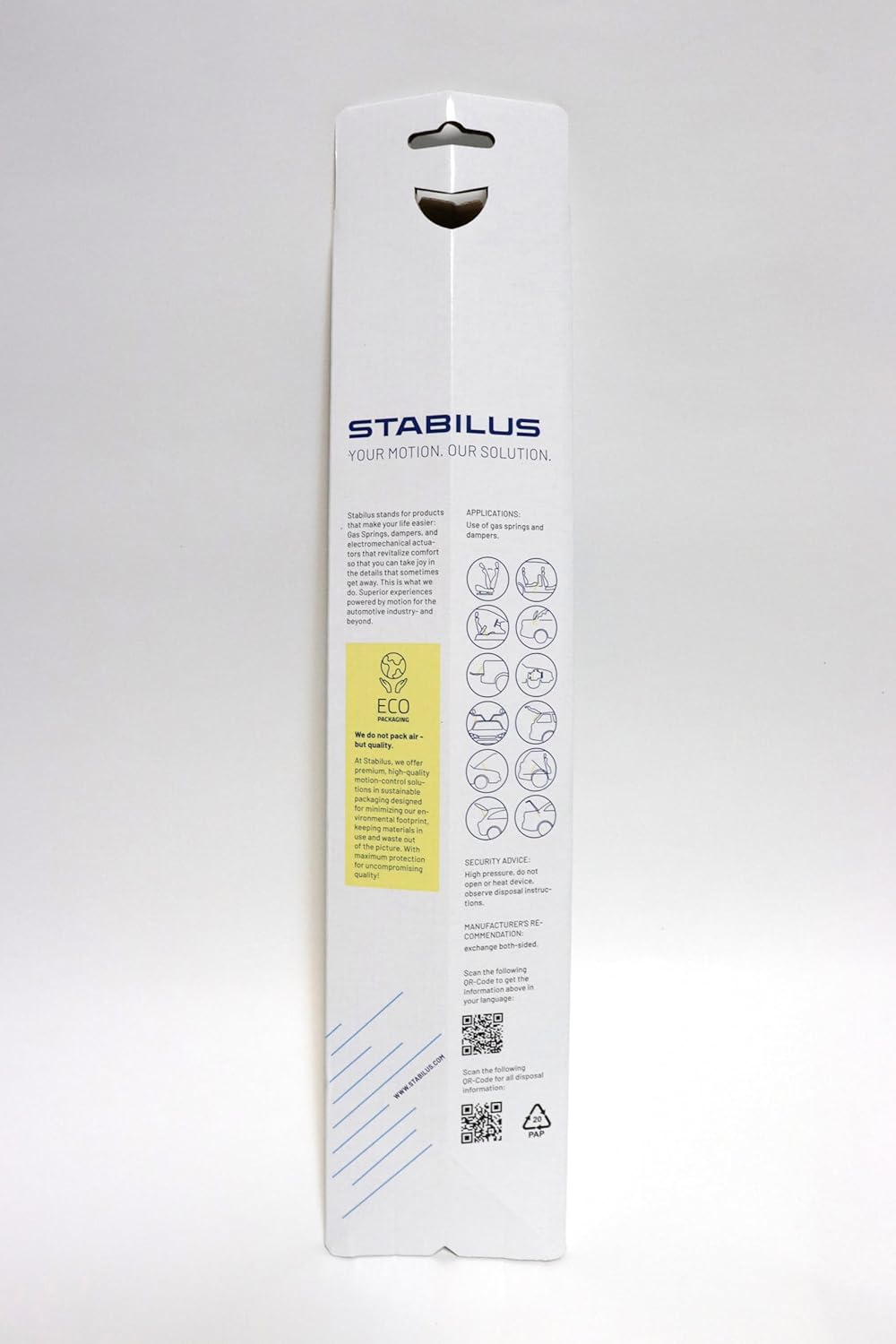 Stabilus Gasfeder 827202 LIFT-O-MAT® Gasdruckfeder mit 710 Newton u.a. für BMW 2er verschiedene Mode