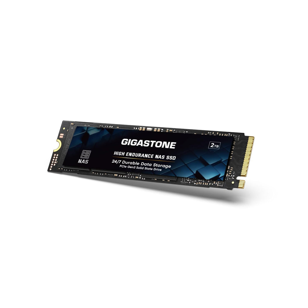 Gigastone SSD 2 TB M.2 NAS SSD 24/7 High Endurance Cache für Network Attached Storage Business Data