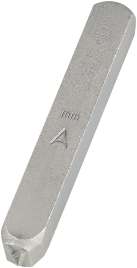 GRAVUREM-S Standard Schlagzahlen und -buchstaben 0-9 + A-Z,& (Kombination) / Schrifthöhe 10mm 10 mm,