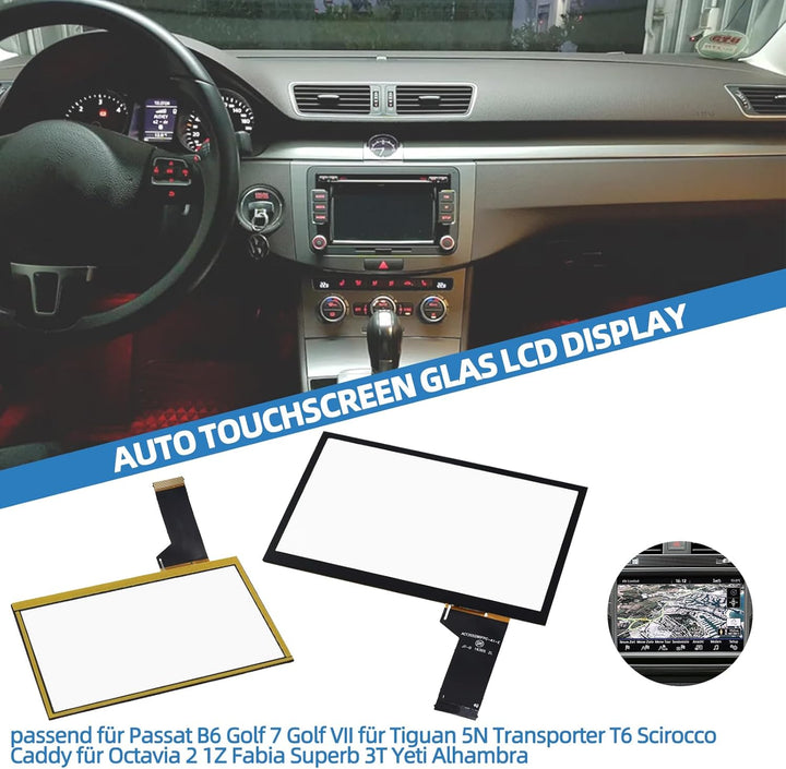 Auto Touchscreen Glas LCD Display Digitizer Ersatz für VW Golf 7, Passat B6, Tiguan 5N, T6, Scirocco