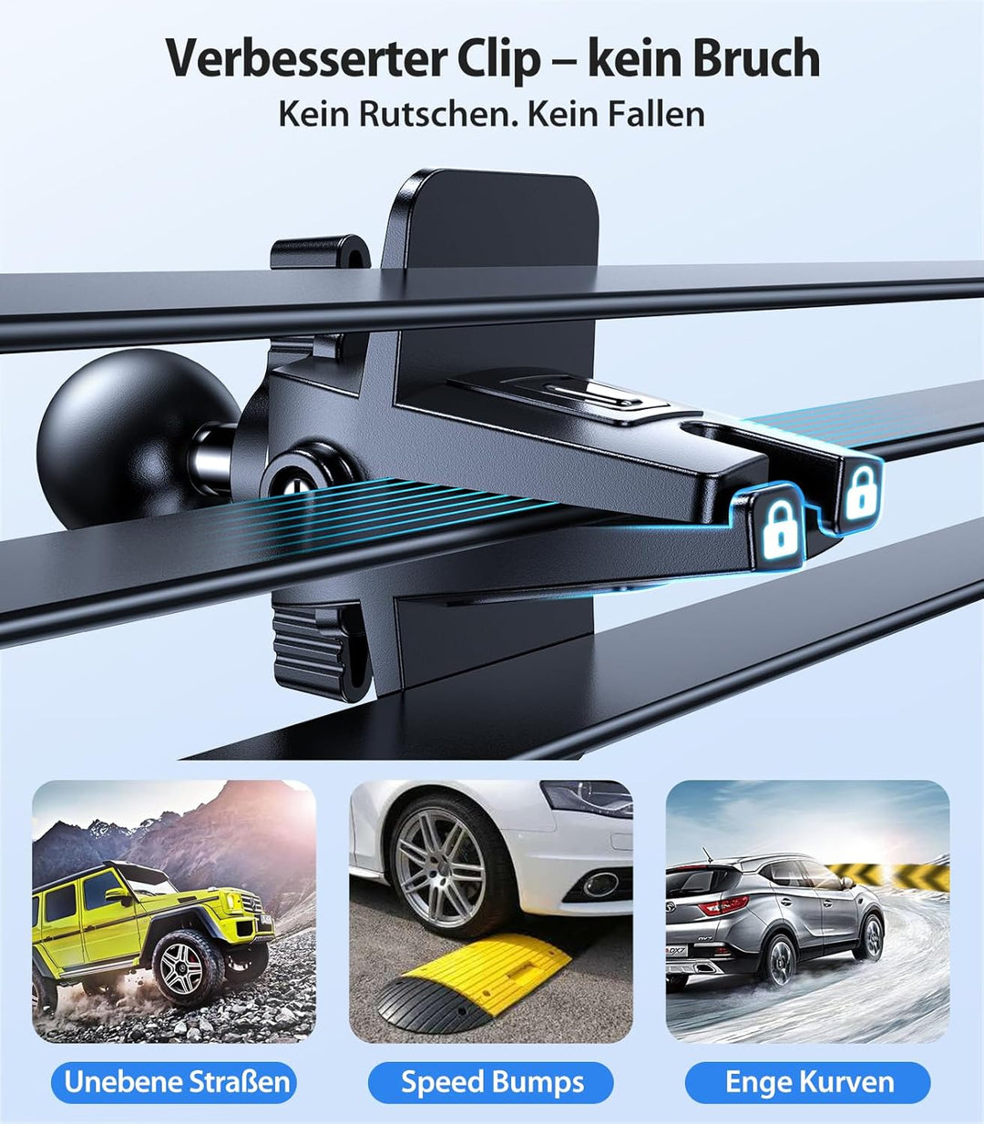 VICSEED Handyhalterung Auto Magnet Lüftung für Magsafe Autohalterung [Starker Magnet mit 20 xN55] Ma