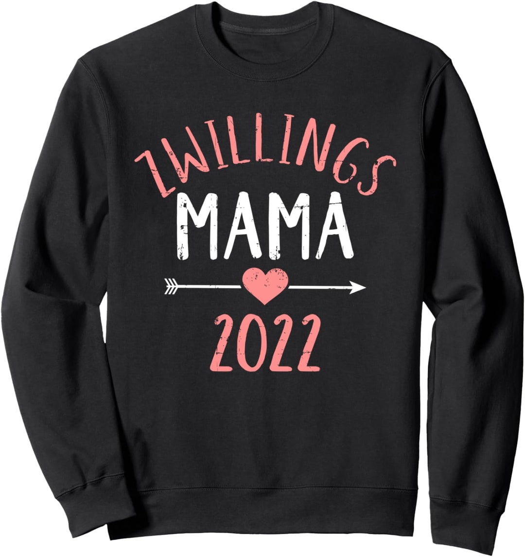 Zwillingsmama 2022 Mutter von Zwillingen Sweatshirt