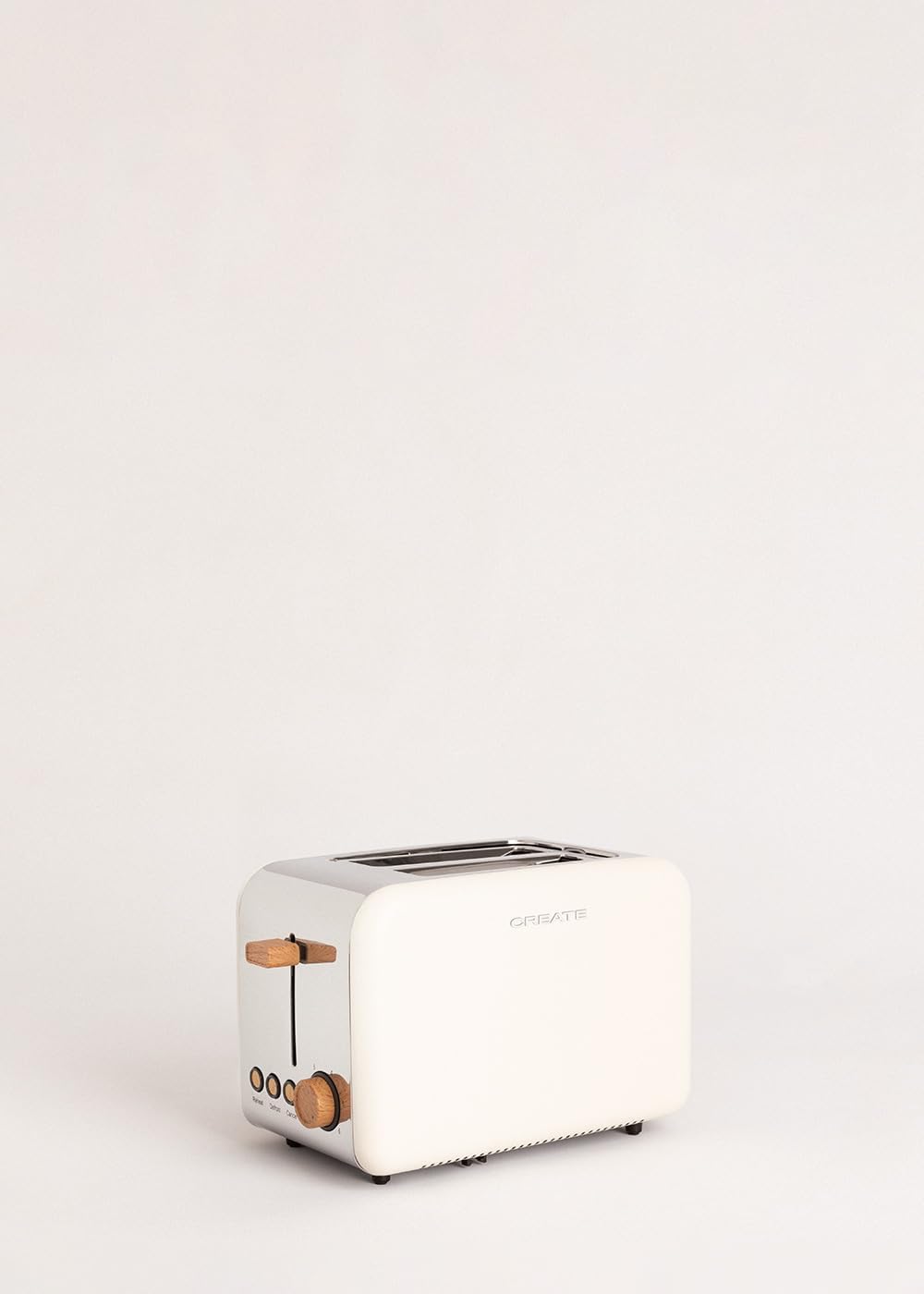 CREATE/PACK TOAST RETRO + KETTLE RETRO M/Weisser Toaster und Weisswasserkocher/Wasserkocher 1 L 1L -