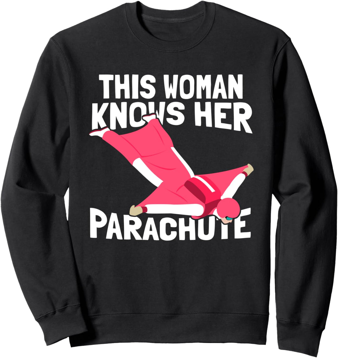 Skydiving Tandem - Fallschirmjäger Fallschirmspringen Sweatshirt