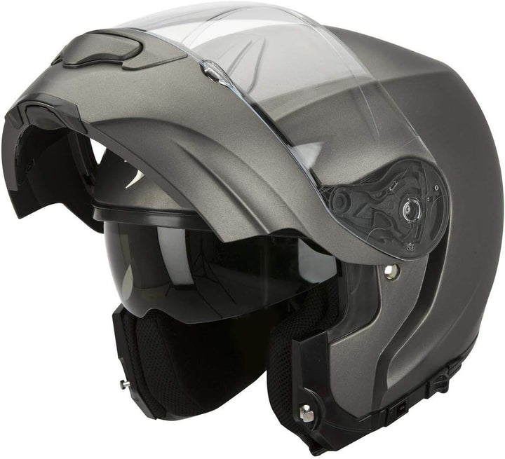 Scorpion Motorradhelm aus Ultra-TCT, 59-60, anthrazit L Anthrazit, L Anthrazit