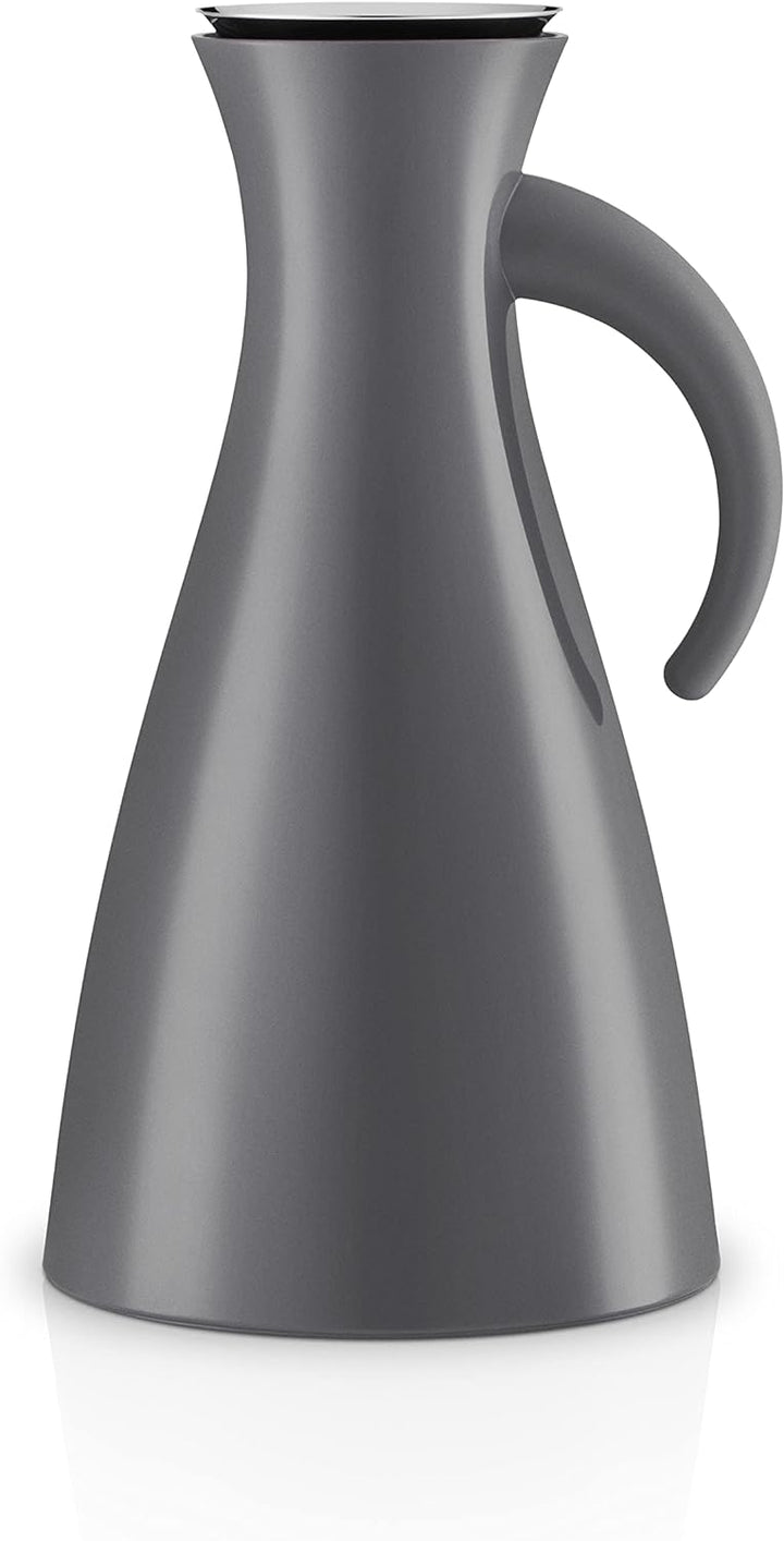 EVA SOLO | Isolierkanne 1,0l Grey | 100% tropffreie | Grau, Grau