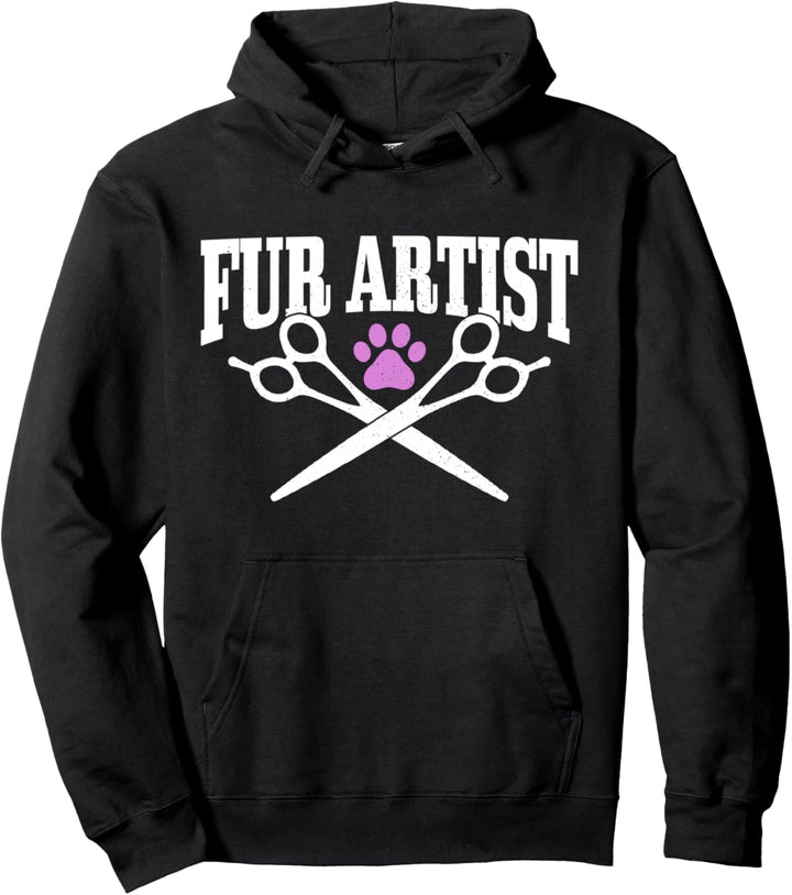 Hundefriseur Fur Artist Hund Friseur Pullover Hoodie