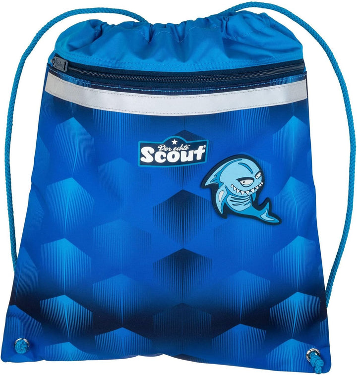 Scout Sunny II Schulranzen-Set 5-tlg. Exklusiv Safety Light Funny Freaks 2023