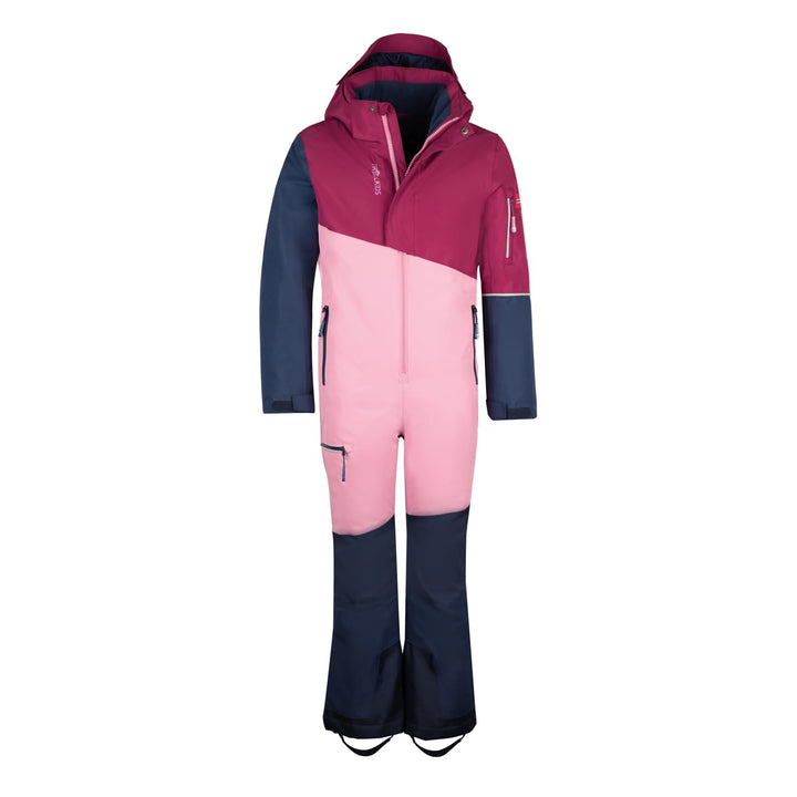 Trollkids Schneeanzug Hallingdal Violett/Pflaume/Blau 98, Violett/Pflaume/Blau 98