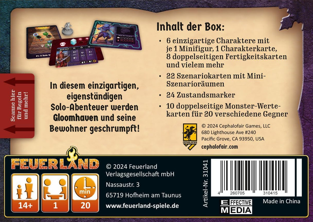 Gloomhaven - Knöpfe &amp; Krabbler
