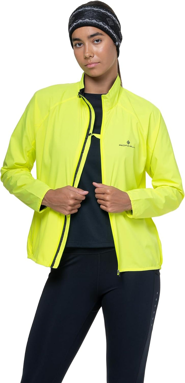 Ronhill Damen Wmn's Core Jacket M Fluo Gelb/Schwarz, M Fluo Gelb/Schwarz