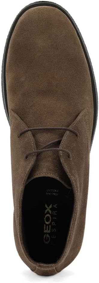 Geox UOMO CLAUDIO A Herren Derby Schnürhalbschuhe 42 EU Chocolate, 42 EU Chocolate