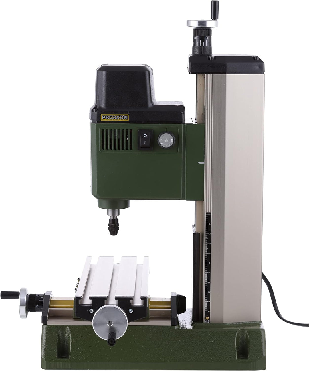 Proxxon Micro-Fräse MF 70 (Fräse für feinste Arbeiten, 230V, 100 W, Tisch 200x70 mm) 27710
