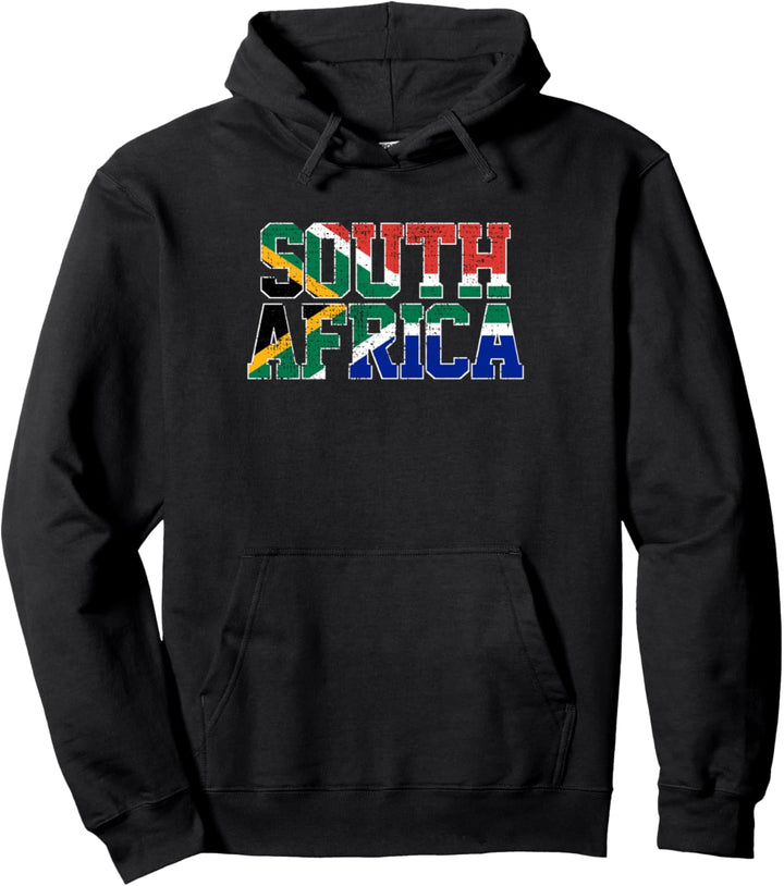Südafrika Vintage Pullover Hoodie
