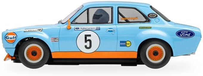 Scalextric Cars – Ford Escort MK1 C4530 – Fords 2023 modifiziert von Wayne Crabtree – Miniaturauto f