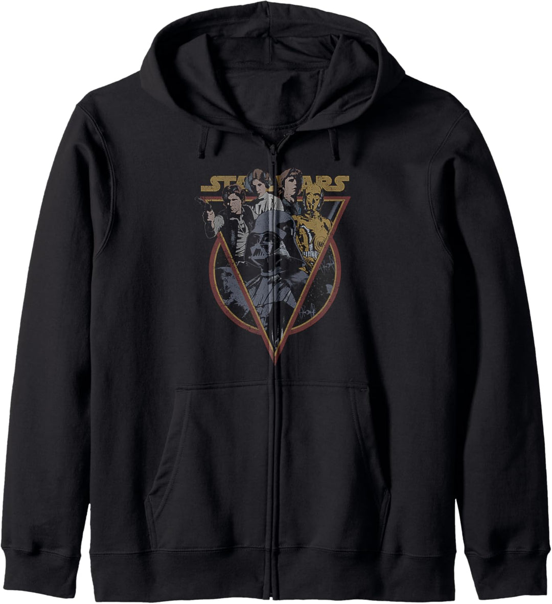 Star Wars Group Shot Inverted Dark Triangle Kapuzenjacke