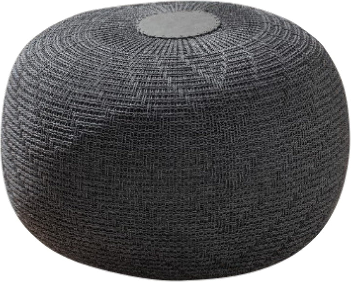 ENGLISH HOME Pouf Hocker, Rund Sitzpouf, Sitzhocker, Sitzpuff, Fusshocker, Strick Puff Hocker für Wo