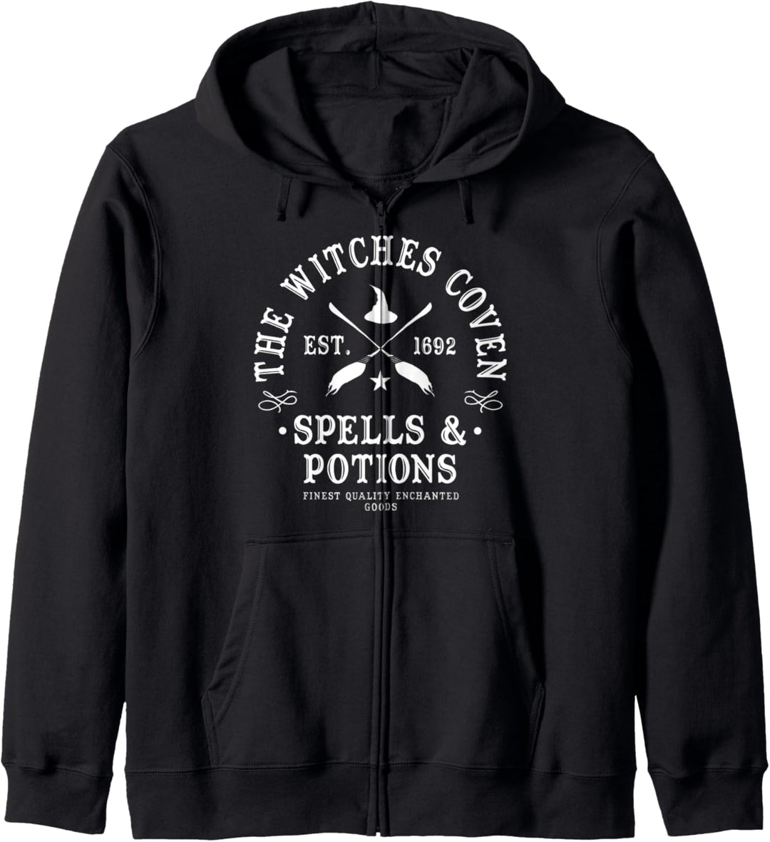 Lustige Hexerei Gothic Satanic Occult Wiccan Kapuzenjacke