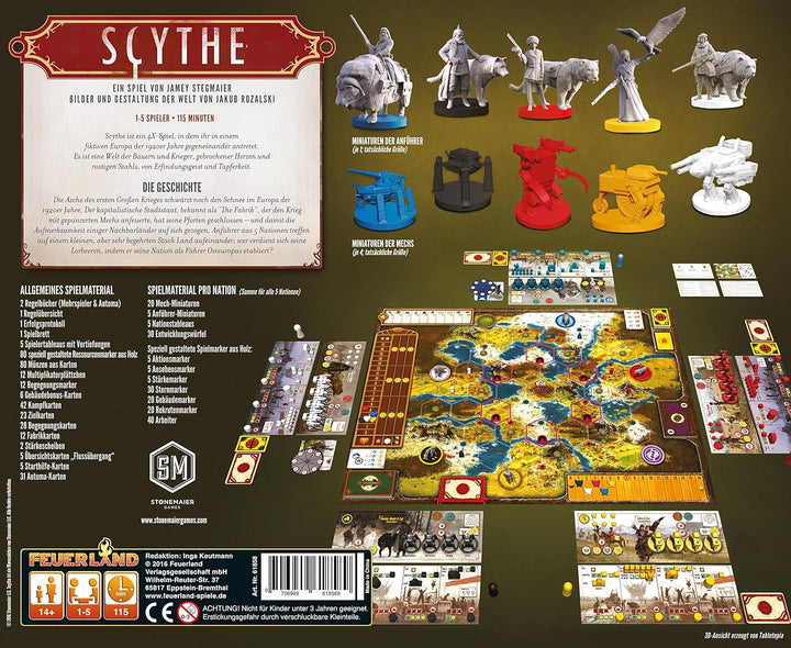 Feuerland Spiele 10 - Scythe Single, Single