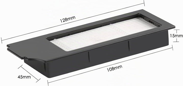 (5 Stück) HEPA-Filter für Roboter-Staubsauger Ecovacs DEEBOT X1 Omni/ X1 PRO Omni/ X1 Plus/ T10 Omni