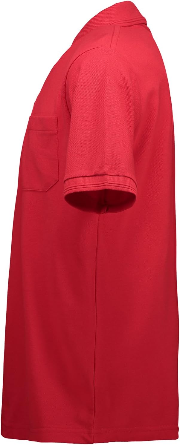 Pionier 41075-XXL Poloshirt "320 Pro Wear" mit Tasche Grösse in Rot, XXL
