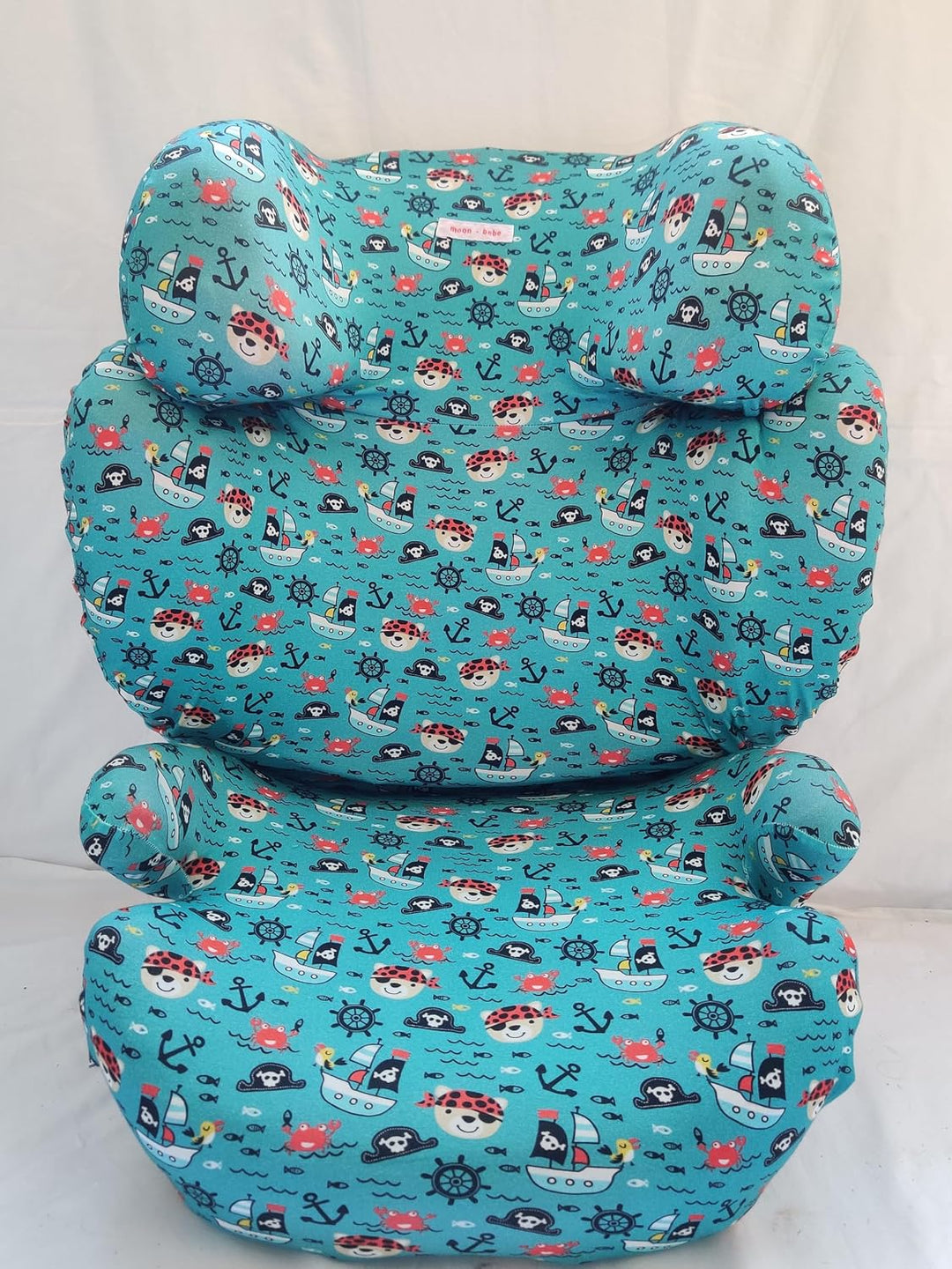 moon-bebe Bezug kompatibel mit Cybex Solution Q2 Fix Autositz (grün), gr&amp;