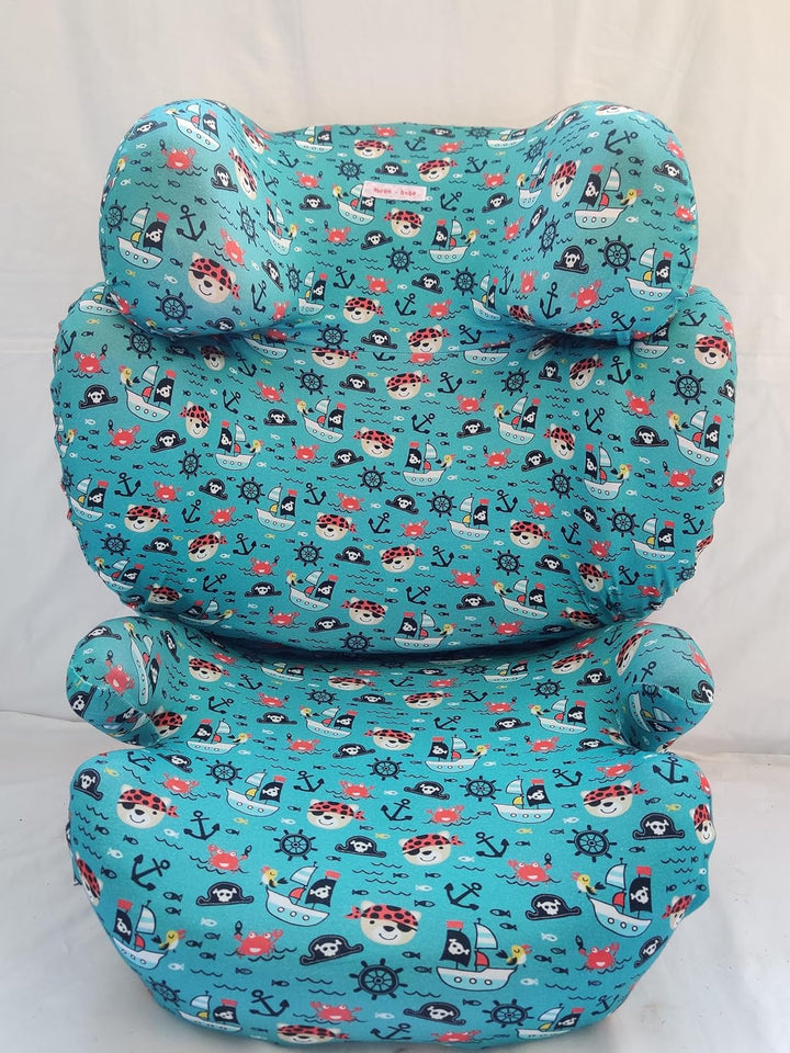 moon-bebe Bezug kompatibel mit Cybex Solution Q2 Fix Autositz (grün), gr&amp;