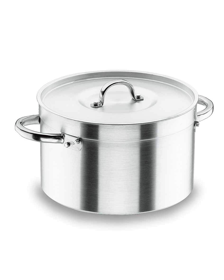 Lacor 20039 Fleischtopf mit Deckel 38 cm hoher Kochtopf 38 cm, hoher Kochtopf 38 cm