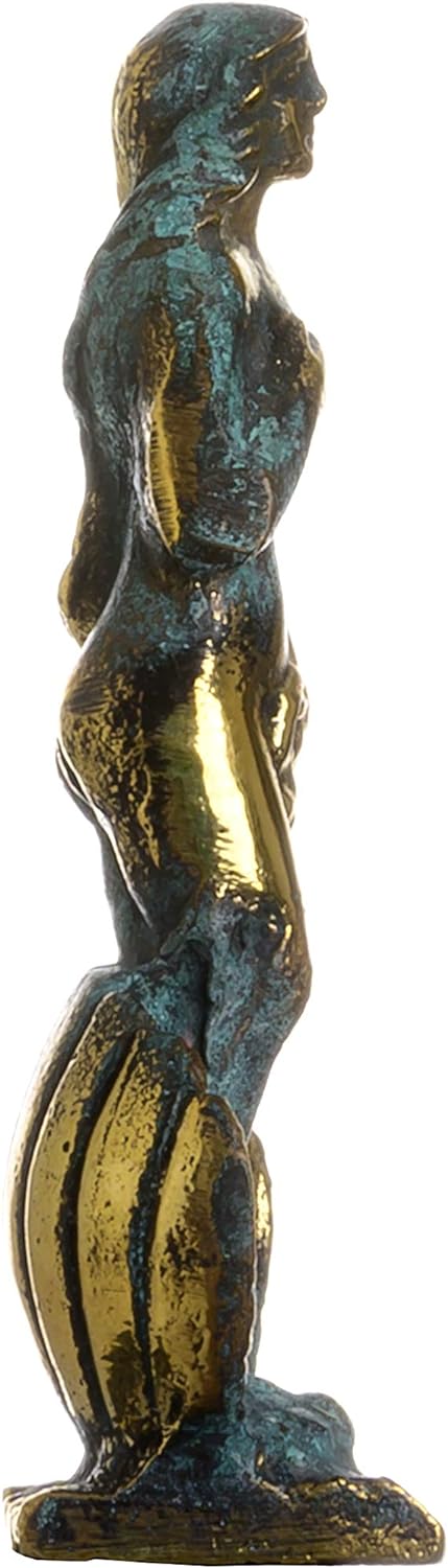 Rising Venus Aphrodite Zeus Tochter griechische Göttin massiv Bronze 8 cm
