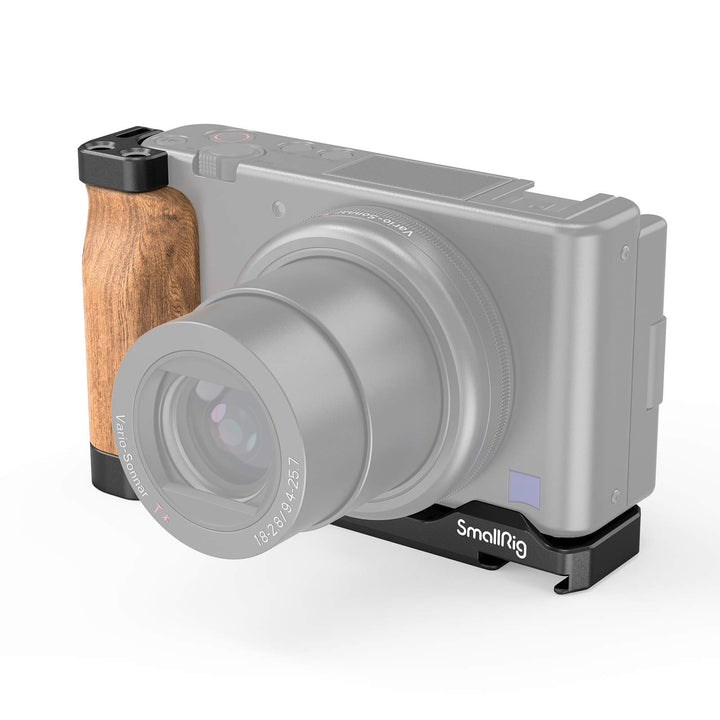SMALLRIG L Platte L Bracket mit Holzgriff für Sony ZV1 Kamera - 2936