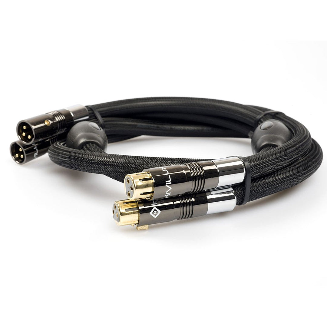 HiViLux Referenz HIFI Balanced/NF/XLR-Kabel OCC/SCC Ø=14mm Stereopaar (5.0m Paar), 5.0m Paar