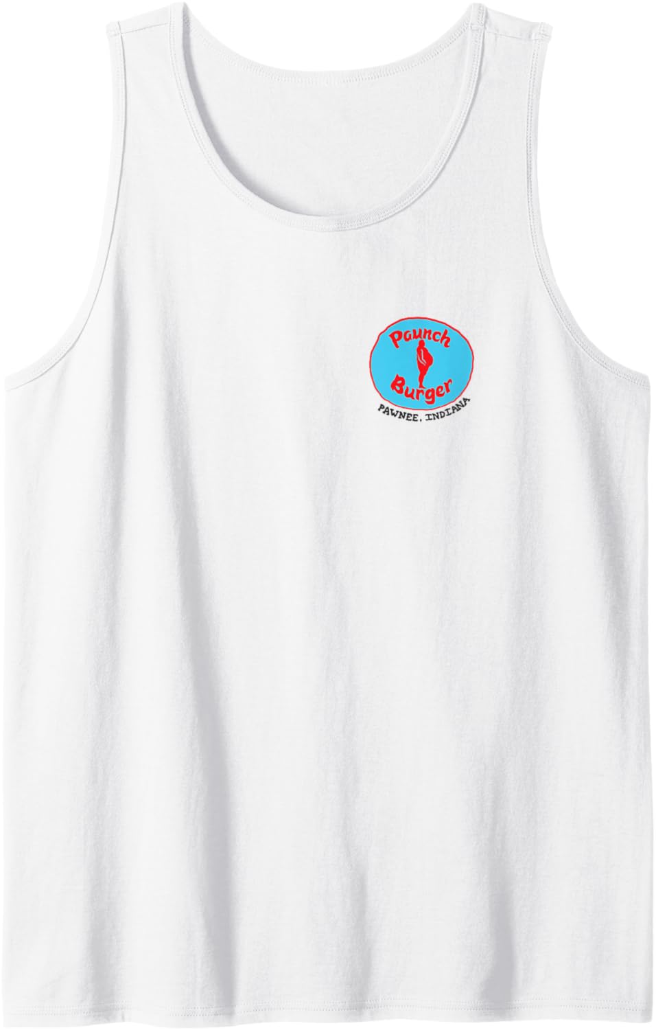 Parks &amp; Recreation Paunch Burger Tank Top