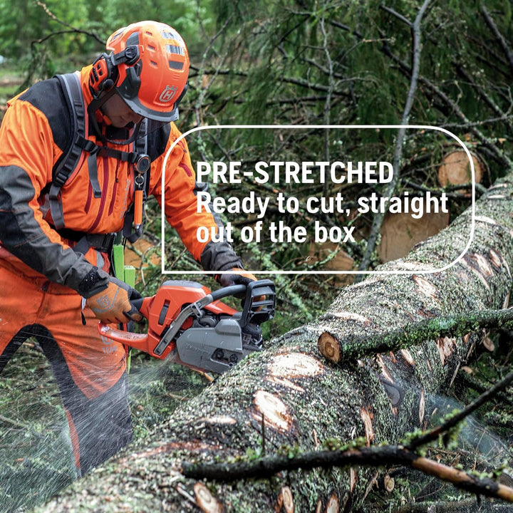 Husqvarna X-Cut S93G 40,6 cm Kettensägekette, 3/8 Zoll Mini-Teilung, 127 cm Gauge, 56 Treibglieder K